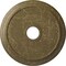 Ekena Millwork Crendon Medallion (Canopies up to 4 3/8"), 24 1/8"OD x 4 3/8"ID x 2 1/4"P, Mississippi Mud Crackle CM24CRMMC - alternate 1